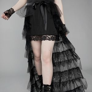 Widow Grief Stricken Lace Train